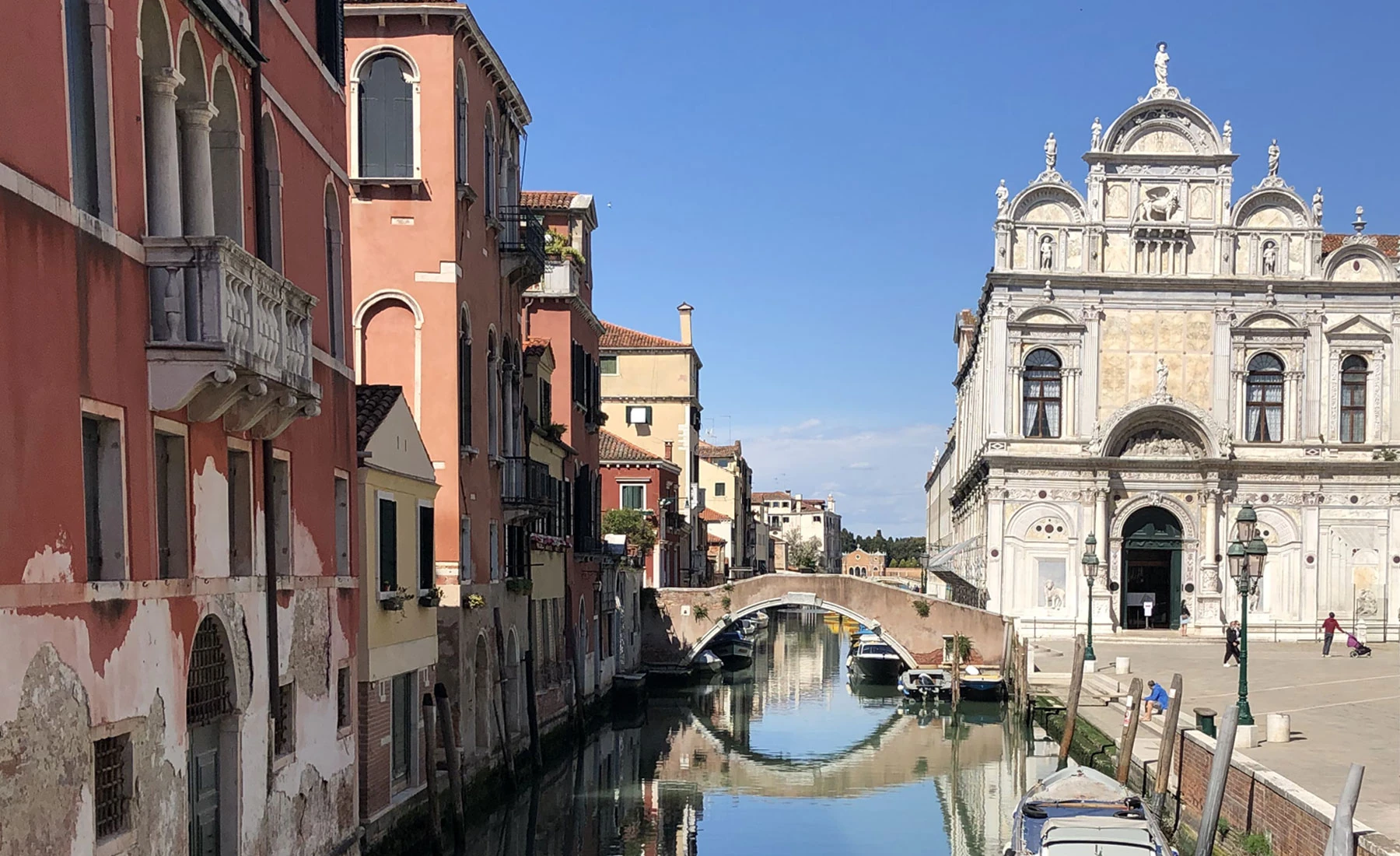 Image of a canal in Venice